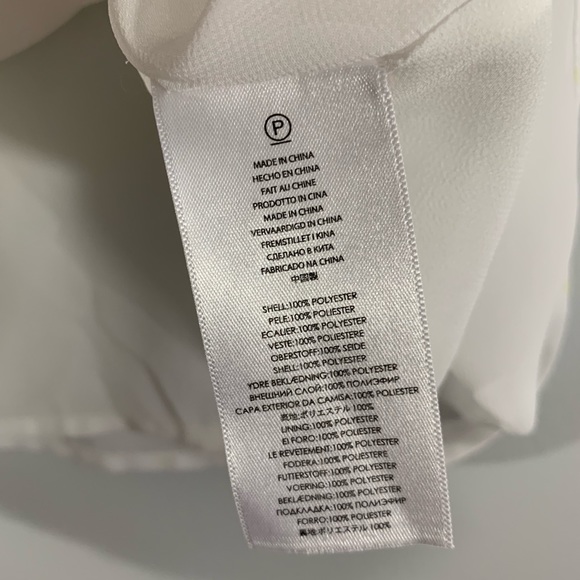 MICHAEL KORS Ruffle Front Sleeveless Blouse 4P - Picture 8 of 8